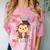 Kids 8th Grade Nailed It Monkey Graduation Comfort Color Blast T-Shirt Clay