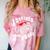 Kids I Crushed 2nd Grade Monster Truck School Graduation Comfort Color Blast T-Shirt Clay