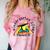 Kids Kindergarten 2018 Nailed It Graduation Comfort Color Blast T-Shirt Clay