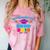Kids Kindergarten Grad 2019 Graduation T-Shirt Comfort Color Blast T-Shirt Clay