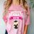 Kids Kindergarten Graduate 2018 Graduation Girls Comfort Color Blast T-Shirt Clay