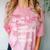 Kids Kindergarten Graduation For Girls Comfort Color Blast T-Shirt Clay