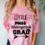 Kids Kindergarten Graduation Shirt Girls Daughter Granddaughter Comfort Color Blast T-Shirt Clay