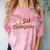 Kids Peace Out Kindergarten Graduation Kindergarten Graduate Comfort Color Blast T-Shirt Clay