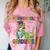 Kids Preschool Graduate T-Rex Dinosaur Preschool Graduation Comfort Color Blast T-Shirt Clay