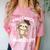 Kids Kids Preschool Nailed It Sloth Graduation Comfort Color Blast T-Shirt Clay