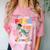 Kids So Long Pre-K Preschool Graduation Kindergarten Here I Come Comfort Color Blast T-Shirt Clay