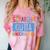 Kids STRAIGHT OUTTA KINDERGARTEN T-SHIRT FUNNY GRADUATION GIFT Comfort Color Blast T-Shirt Clay