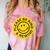 Be Kind Rewind Shirt Retro Nostalgia Sticker 80s 90s Tee Premium Tri-Blend Comfort Color Blast T-Shirt Clay