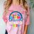 Kindergarten Graduation 2026 Pre-k Graduate Kids Boys Girls Comfort Color Blast T-Shirt Clay
