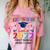 Kindergarten Graduation Class Of 2022 1st Grade Here I Come Comfort Color Blast T-Shirt Clay