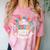 Kindergarten Graduation Class Of 2025 Senior 2037 Class Comfort Color Blast T-Shirt Clay
