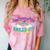 Kindergarten Graduation Nailed It Kids 2021 Comfort Color Blast T-Shirt Clay