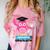 Kindergarten Graduation Tee Shirt Pink Owl T-Shir Comfort Color Blast T-Shirt Clay