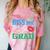Kiss Me I'm A Grad 2018 Senior Graduation Comfort Color Blast T-Shirt Clay
