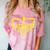 Lacrosse Senior Night Lacrosse Senior 2026 Graduation 20 Comfort Color Blast T-Shirt Clay