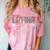 Latina Proud And Educated Powerful Latinas Pride Graduation Comfort Color Blast T-Shirt Clay