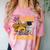 Let's Taco Bout A Graduation Graduation Party Comfort Color Blast T-Shirt Clay