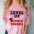 Level Up Middle School 5th Grade Graduation Comfort Color Blast T-Shirt Clay