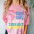 Librarian Library Science Major Masters Degree Graduation Comfort Color Blast T-Shirt Clay