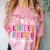 Lil Miss Kindergarten Grad Shirt Graduation Shirts 2018 Comfort Color Blast T-Shirt Clay