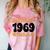 Limited 1969 Edition Retro Nostalgia Art Comfort Color Blast T-Shirt Clay Limited 1969 Edition Retro Nostalgia Art Comfort Color Blast T-Shirt Clay