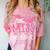Little Miss Pre-K Grad Preschool Prek Graduation 2025 Comfort Color Blast T-Shirt Clay