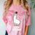LLama Graduation I Got My Dipllama Cute Llama Comfort Color Blast T-Shirt Clay