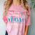 Look At Me Becoming A Nurse &Shit Graduation Nursing Student Comfort Color Blast T-Shirt Clay