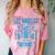 Los Angeles Hotrods Automotive Nostalgia Premium Tri-Blend Comfort Color Blast T-Shirt Clay