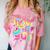I Love The 90'S 90s Retro Nostalgia Comfort Color Blast T-Shirt Clay
