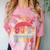 I Love 90's Music Retro Style Nostalgia Cassette 1990s Party Comfort Color Blast T-Shirt Clay