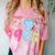I Love 90's Retro Style Nostalgia Vibe 1990's Party Comfort Color Blast T-Shirt Clay