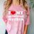 I Love My Introvert Mother I Heart My Introvert Mother Comfort Color Blast T-Shirt Clay I Love My Introvert Mother I Heart My Introvert Mother Comfort Color Blast T-Shirt Clay