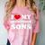 I Love My Introvert Sons I Heart My Introvert Sons Comfort Color Blast T-Shirt Clay I Love My Introvert Sons I Heart My Introvert Sons Comfort Color Blast T-Shirt Clay