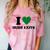 I Love Irish Exits St Patrick's Day Introvert Party Comfort Color Blast T-Shirt Clay I Love Irish Exits St Patrick's Day Introvert Party Comfort Color Blast T-Shirt Clay