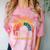 Low Social Battery Introvert Energy Comfort Color Blast T-Shirt Clay