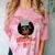 Master Degree Graduation Gifts Black Girl Comfort Color Blast T-Shirt Clay