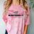 Masters Degree Graduation For Graduates Him Her Grads Comfort Color Blast T-Shirt Clay