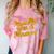 Masters Degree Graduation For Mom Wife Social Work MBA Comfort Color Blast T-Shirt Clay