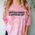 Masters Degree I Leveled Up Graduation T-Shirt Comfort Color Blast T-Shirt Clay