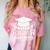 Master's Degree Survivor College Graduation Comfort Color Blast T-Shirt Clay