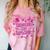 Masters Graduation Educated Latina Chingona Con Diploma Comfort Color Blast T-Shirt Clay