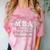 MBA Graduation These Letters Make My Brain Look Big Comfort Color Blast T-Shirt Clay