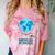 Medical School Survivor Med Graduation Comfort Color Blast T-Shirt Clay