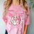 Middle School Level Complete Gaming Graduation Anime Girl Comfort Color Blast T-Shirt Clay