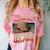 I Miss My Pre-Internet Brain Digital Nostalgia Retro Comfort Color Blast T-Shirt Clay