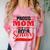 Mom Class Of 2019 Senior Graduation T-Shirt High School Comfort Color Blast T-Shirt Clay