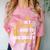 My Mom Did It And She Did It For Me Graduation Graduate Comfort Color Blast T-Shirt Clay