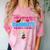 My Mommy Is A Graduate Proud Son Daughter T-Shirt Graduation Comfort Color Blast T-Shirt Clay